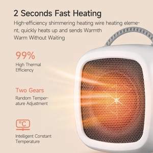 Xách Tay Mini 110V <span class=keywords><strong>250W</strong></span> Không Khí Nóng 220V 500W Bảng Không Khí Ấm Hơn Điện Nóng Fan Hâm Mộ - Product Image 5