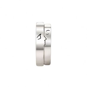 Anillo de Beso Romántico para Parejas, Regalo de San Valentín para Hombre y Mujer, Anillo con Figura de Amor Exagerado, Regalo Creativo y Chic - Product Image 6