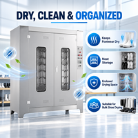 Armoire de séchage industrielle pour chaussures en acier inoxydable, machine de séchage de bottes de travail, équipement commercial de séchage de chaussures