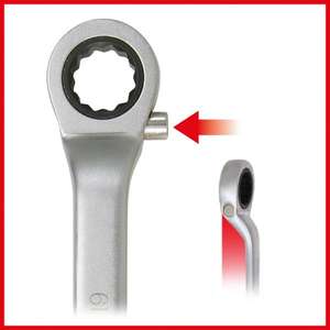 KS TOOLS-520,3032 Llave de anillo de carraca, marcha atrás-EAN 4042146037522 LLAVES DE ANILLO - Product Image 2