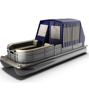 Nuevo Diseño Divertido de Casa Flotante Modificada para Camping con Motor en Venta - Product Image 3