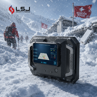 Détecteur de vie MIMO UWB Radar LD-RII, détection humaine traversant les murs, suivi de 3 cibles, positionnement WiFi en temps réel sur 100 m pour le sauvetage