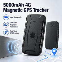 HB-209A Rastreador GPS Magnético 4G de 5000mAh con Larga Duración de Batería, Dispositivo de Rastreo de Vehículos y Activos en Tiempo Real con Aplicación Gratuita y Reproducción de Rutas