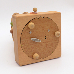 Boîtes à <span class=keywords><strong>musique</strong></span> personnalisées en bois de hêtre en forme de grande roue, décoratives, artisanales, classiques, gravées, pour cadeaux musicaux - Product Image 3