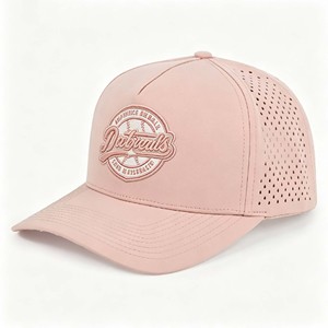 Custom Pink Camouflage 6-Panel Snapback Cap Breathable Mesh Unisex Outdoor <b>Hat</b> Spring <b>Summer</b> Casual Style OEM B2B Supplier - Product Image 3