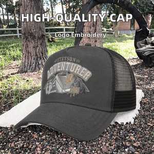 Gorra de Béisbol Personalizada de Alta Calidad, 5 Paneles, Algodón, Logotipo Bordado, Malla, Cierre de Hebilla, Marca LC, Estilo Urbano para las Cuatro Estaciones - Product Image 2