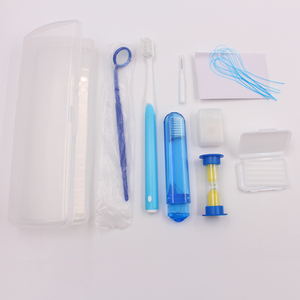 टूथब्रश सोता टाइमर मोम दर्पण वयस्क दंत यात्रा दांत की सफाई में Orthodontic किट बॉक्स - Product Image 5