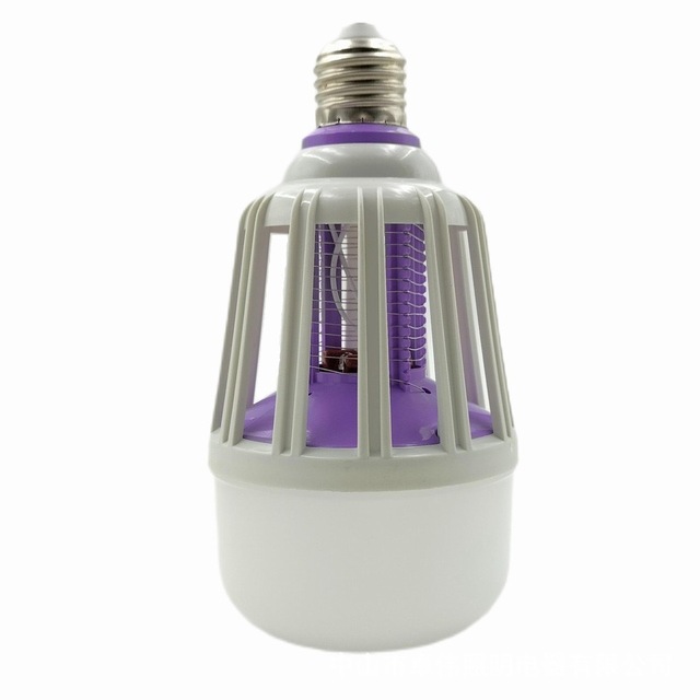 220V 15W Mosquito Killer Lamp E27 Indoor Bug Zapper Bulb