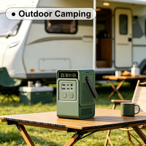 Station d'alimentation portable 200W à onde sinusoïdale pure, batterie solaire, alimentation de secours pour la maison, le camping, la voiture - Product Image 5