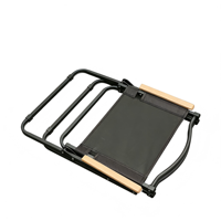Chaise pliante Kermit, légère et portable, pour le camping en plein air, les pique-niques, la plage, le jardin, la pêche, les voyages et les barbecues, avec accoudoirs