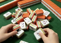 Tuiles de Mahjong en Acrylique Premium Thème Halloween, Idéales pour les Cadeaux de Fêtes et les Jeux en Milieu de Divertissement