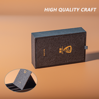Cajas Rígidas de Regalo con Tapa Abatible de Cartón para Perfumes de Lujo, Impresión de Grabado Personalizada, Innovadoras, para el Cuidado Personal Masculino
