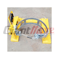 Chariot élévateur à fourche pour fûts d'huile de 680 kg, 55 gallons, accessoire pour chariot élévateur, pince de levage pour fûts d'huile