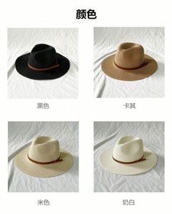 Custom Paper Straw <b>Hat</b> Women Men Outdoor Street Fashion Sun <b>Hat</b> - Product Image 2