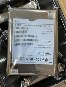 <span class=keywords><strong>WD</strong></span> Digital SN840 3.2T U.2 PCIE NVME ฮาร์ดดิสก์โซลิดสเตทระดับเซิร์ฟเวอร์ ระดับองค์กร รุ่น WUS4C6432DSP3X3 0TS2081 - Product Image 3