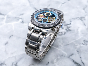 <span class=keywords><strong>Montre</strong></span> squelette de luxe en fibre de carbone avec cristal saphir, <span class=keywords><strong>mécanisme</strong></span> lumineux, 40 mm, étanche 30 bars, acier 904L, mouvement <span class=keywords><strong>ETA</strong></span> 4801, mode de luxe - Product Image 5
