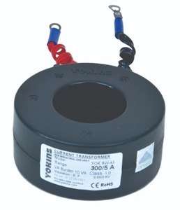YOKINS, หม้อแปลงกระแส 300/5A, 300A CT สำหรับแอมมิเตอร์ตามมาตรฐาน IS2705 รุ่น YOK-RW43 การวัดกระแสไฟฟ้ากระแสสลับ - Product Image 3