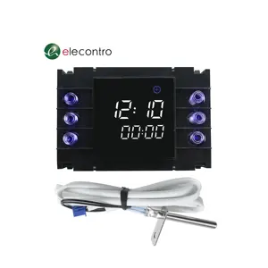 PCB Design Oven Timer Customized Stove Oven PCBA Manufacturing 6 Touch Buttons Gas Oven Timer