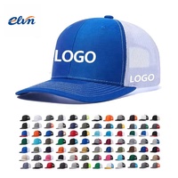 Gorra Trucker Richardson 112 de Alta Calidad, 6 Paneles, Malla Transpirable, Estilo OEM ODM, Logotipo Personalizado, Gorra Deportiva para Hombre, Ropa Urbana