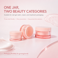 Pot cosmétique en gros d'usine, mini-pots vides de 5g, 15g, 30g, 50g pour crème visage, crème contour des yeux, masque facial, ensemble de soins de la peau, personnalisable OEM
