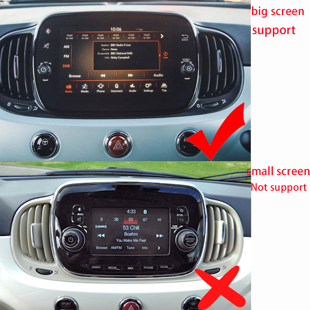big screen with touch