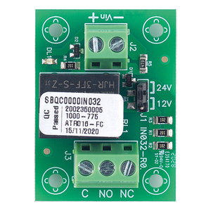 Tarjeta de Interfaz de Relé, 1 Relé, Salida SPDT de 24V 12V para Sistemas de Alarma - Product Image 1