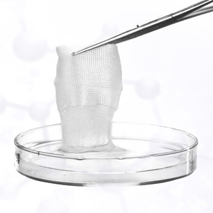 ผ้าพันแผลทางการแพทย์แบบใช้แล้วทิ้ง สำหรับการดูแลบาดแผล ช่วยหยุดเลือดได้อย่างมีประสิทธิภาพ ผ้าก๊อซห้ามเลือดที่ละลายน้ำได้ สำหรับการห้ามเลือดทันที - Product Image 1