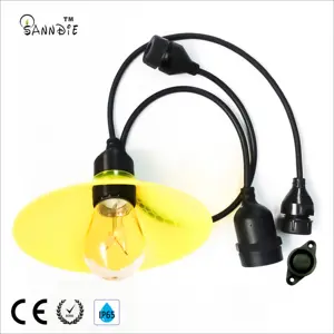 Self-assembled Belt Lights With Lampshade Hanging Lamp Holder For E27 Light Strip Hanging Lamp Holder For E27 Outdoor IP65