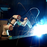 Brazo Robótico Cobot de 6 Ejes Sin Programación con Guiado Manual Intuitivo para Soldadura, Carga y Descarga