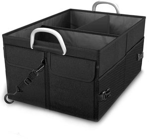 Waterproof Durable Foldable Car Boot Organiser Trunk Organiser Car Storage Bags