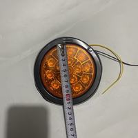 Feu arrière de remplacement 24V 16 LED de marque OEM pour voiture, camion, remorque, réflecteur, feu stop, marqueur latéral, indicateur d'avertissement rouge jaune