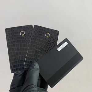 อินเทอร์เฟซแบบคู่บัตรเครดิตโลหะ NFC พร้อมช่อง4442ชิป EMV แบบไม่สัมผัสชิปการชำระเงิน ISO รุ่น13.56MHz RFID การ์ดเปล่า - Product Image 1