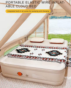 Colchoneta Inflable Doble de Alta Calidad para Camping, 40cm de Grosor, Colchón de Aire Autoinflable para Dormir - Product Image 3