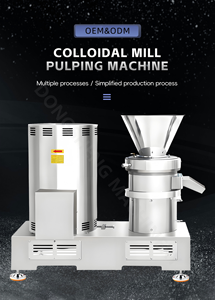 Broyeur colloïdal de qualité alimentaire en acier inoxydable, machine de broyage humide, machine à fabriquer de la pulpe de fruits et légumes, machine à fabriquer du <span class=keywords><strong>beurre</strong></span> de cacahuètes - Product Image 4