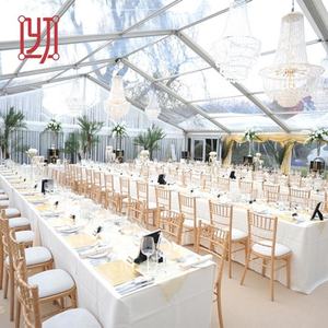 เต็นท์งานแต่งงานและงานเลี้ยงกลางแจ้งพร้อมผนังพีวีซีใสสำหรับจัดงาน - Product Image 3