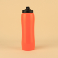 Bouteille de vélo personnalisée avec logo, 1000 ml (32 oz), sans BPA, en plastique, type pression, écologique, à ouverture facile – Meilleure vente