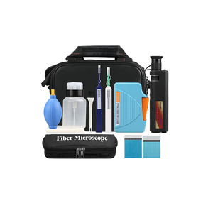 Stylo de nettoyage de fibres optiques fabriqué en Chine, détecteur de face d'extrémité de fibre optique 400x, kit d'outils de nettoyage de fibres optiques - Product Image 1