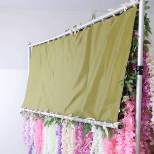 Flor de glicina artificial colorida para telón de fondo de boda, enredadera artificial colgante falsa - Product Image 5