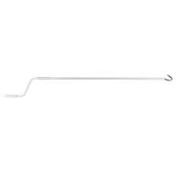 Vente flash : Auvent rétractable manuel en aluminium blanc de 3 m avec fonction coupe-vent pour terrasses, patios et jardins