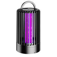 Lampe anti-moustiques à aromathérapie, alimentée par batterie, à brancher sur USB, avec grille en nickel-zinc-fer, couverture de 10 m², utilisation intérieure/extérieure