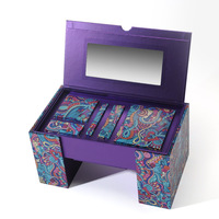 Palette de papier maquillage vide, logo personnalisé, palette en carton, fard à paupières, boîte d'emballage cosmétique magnétique, nouvelle collection,