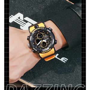 Nuevo Reloj Deportivo Digital Smael 8038 para Hombre, con Doble Movimiento, Cronómetro, Alarma, Resistente al Agua - Product Image 2