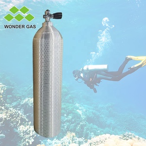 Réservoir <span class=keywords><strong>d</strong></span>'air en aluminium haute pression 3000Psi 200Bar 11.1L 12L cylindre <span class=keywords><strong>d</strong></span>'<span class=keywords><strong>oxygène</strong></span> respiratoire sous-marin <span class=keywords><strong>pour</strong></span> la plongée sous-marine - Product Image 2