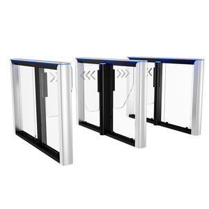 Portillon tournant rapide en alliage d'aluminium à installation facile, économique, anti-pincement et anti-collision arrière, à passage rapide et automatique - Product Image 5