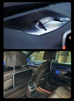 Couverture de haut-parleur avec éclairage ambiant LED, 13 pièces pour BMW Série 7 G11, accessoires de garniture intérieure de voiture