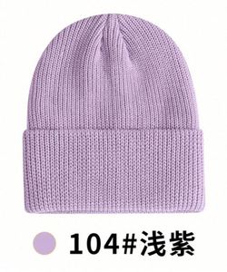 Bonnets d'hiver unisexes personnalisés avec logo d'usine, échantillon rapide, 100% acrylique, bonnets tricotés, bonnets jacquard - Product Image 6