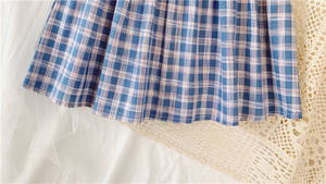 Vestidos Africanos para Niñas al por Mayor, Vestidos de Fiesta para Niños con Estampado a Cuadros - Product Image 4