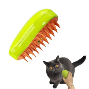 Brosse à chat Brosse de massage en silicone Outil essentiel pour les soins des cheveux des petits animaux et le toilettage du bain Meilleure vente - Product Image 3