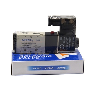 Airtac 4V điều khiển khí nén Van điện từ 4v110/210/310/410-06-08-10-15 - Product Image 2