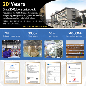 Paket Gel baru dapat digunakan kembali pabrik paket es kain lembut paket panas dingin - Product Image 4